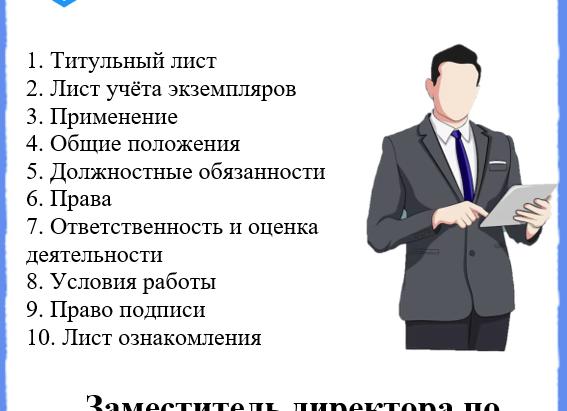 Нужна ли должностная инструкция директору