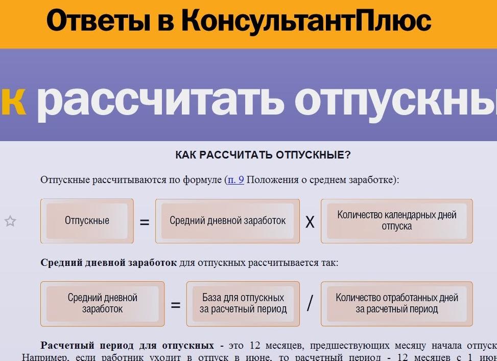 Как оформить отпуск