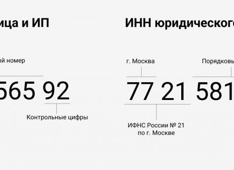 ИНН ИП сколько знаков
