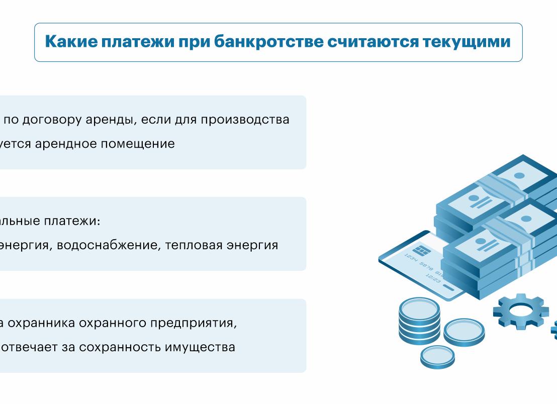 Текущие платежи о банкротстве
