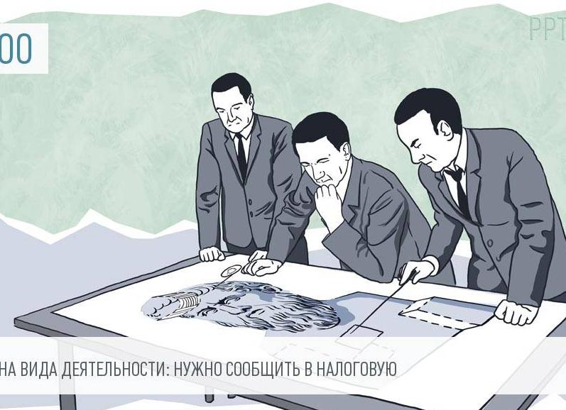 Смена основного вида деятельности ООО пошаговая инструкция