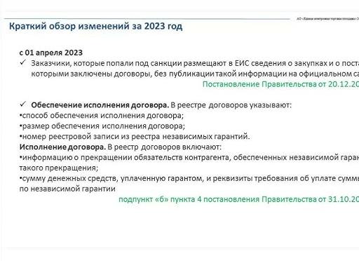 Изменение договорных обязательств