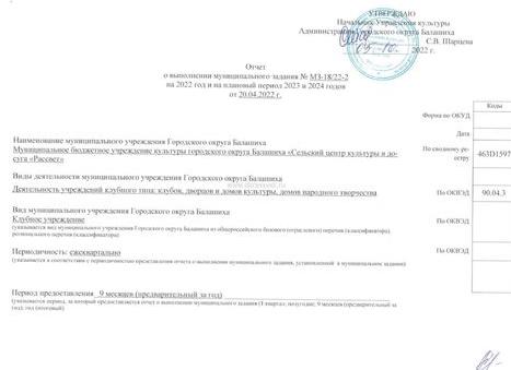 Отчет по муниципальному заданию 2018