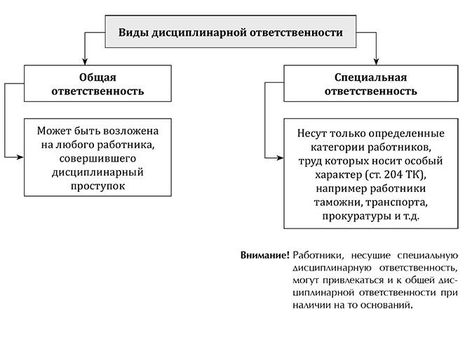 Меры дисциплинарной ответственности в РБ