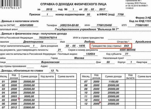 Гражданство страны 643