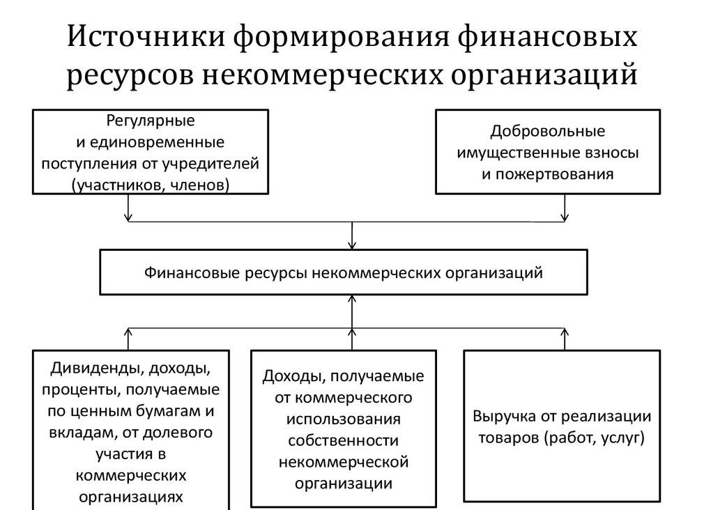 Финансовые ресурсы коммерческих и некоммерческих организаций