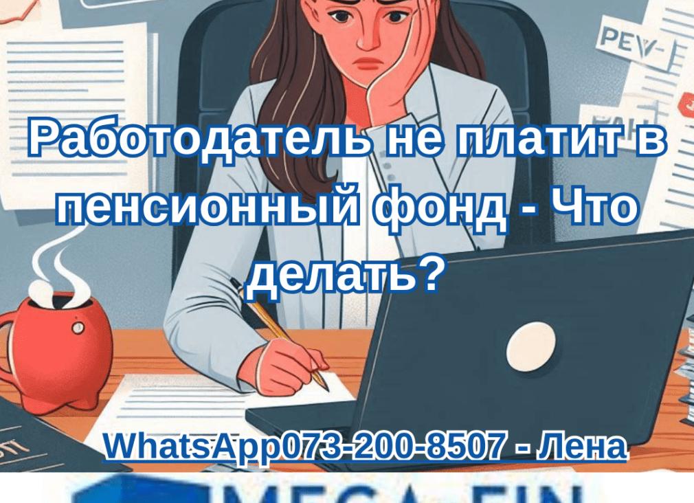 Если предприятие не перечисляет в пенсионный фонд