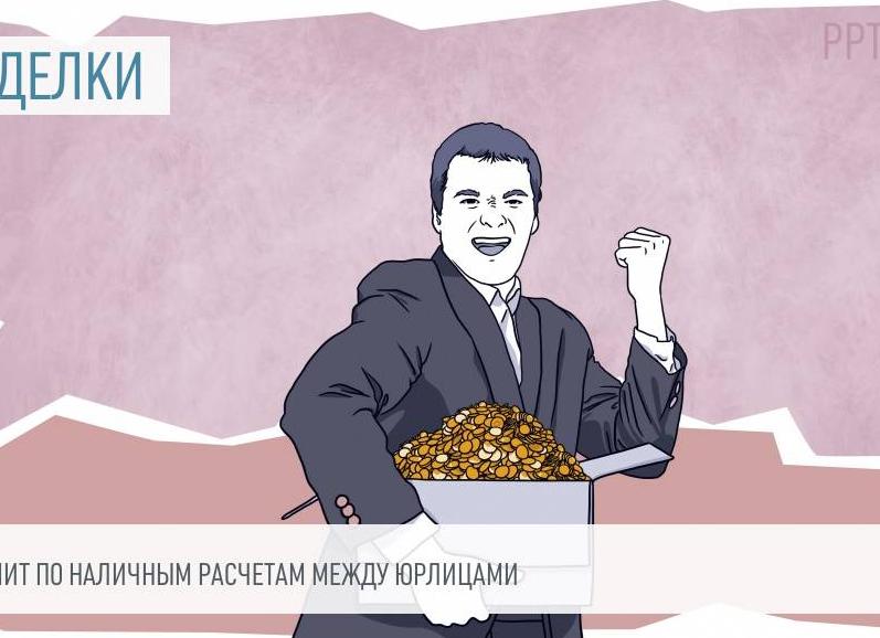 Расчеты между юридическими лицами наличными