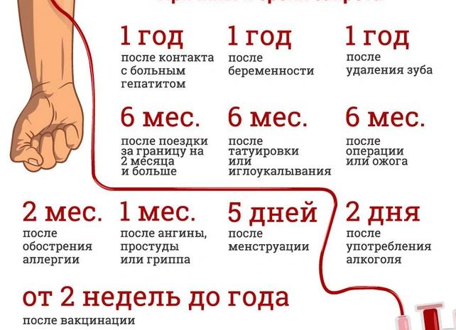 Сколько платят донору крови?