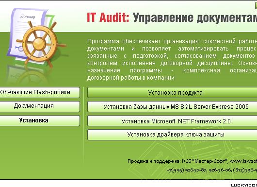 Программа it аудит