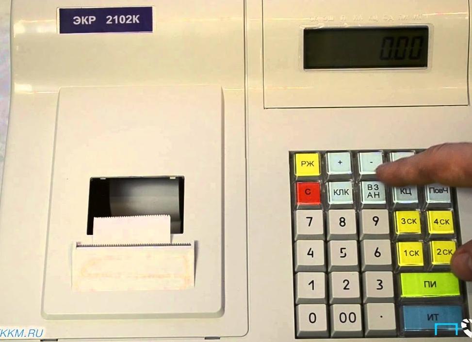 Возврат по кассе
