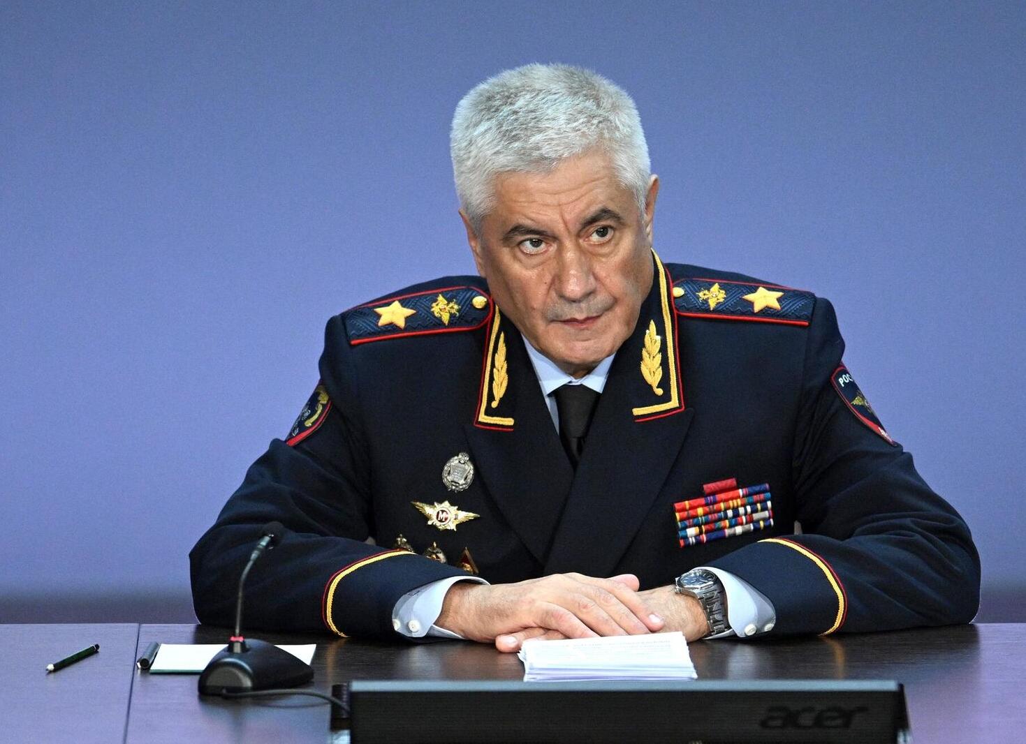 Звание министра МВД колокольцева