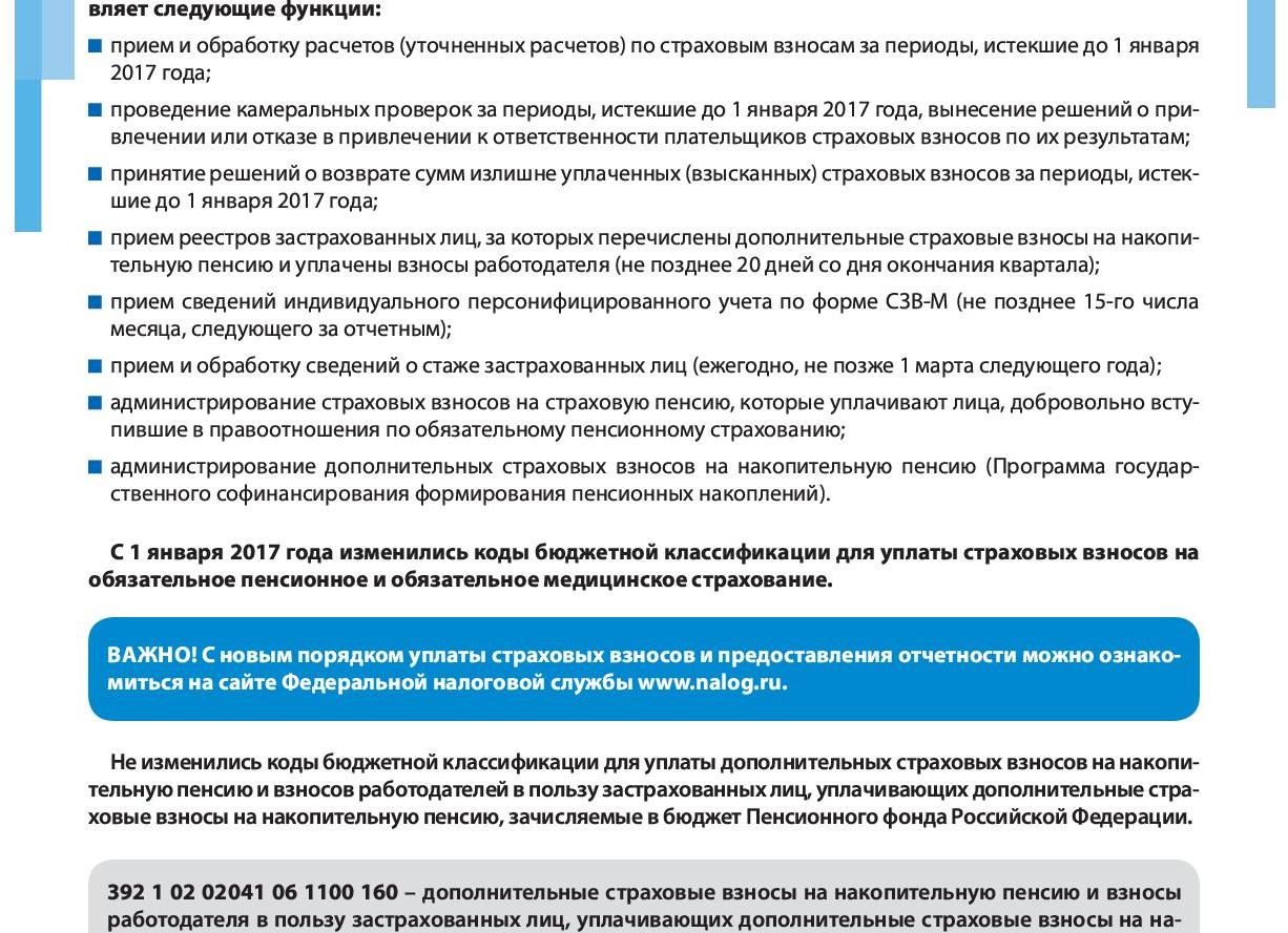 Дополнительные взносы в ПФР