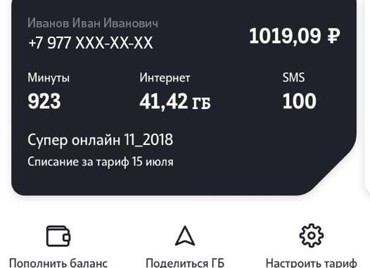 Личный кабинет клиента теле 2