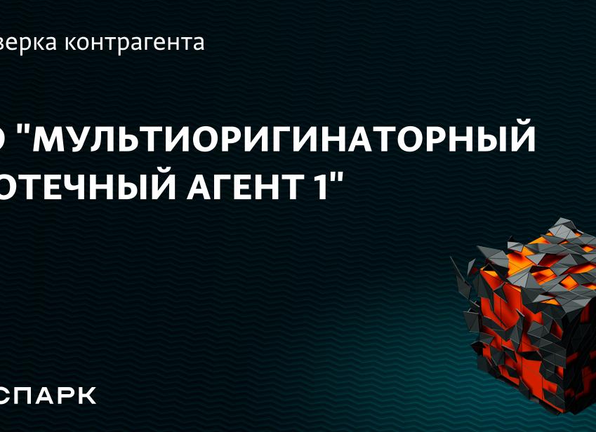 Мультиоригинаторный ипотечный агент 1