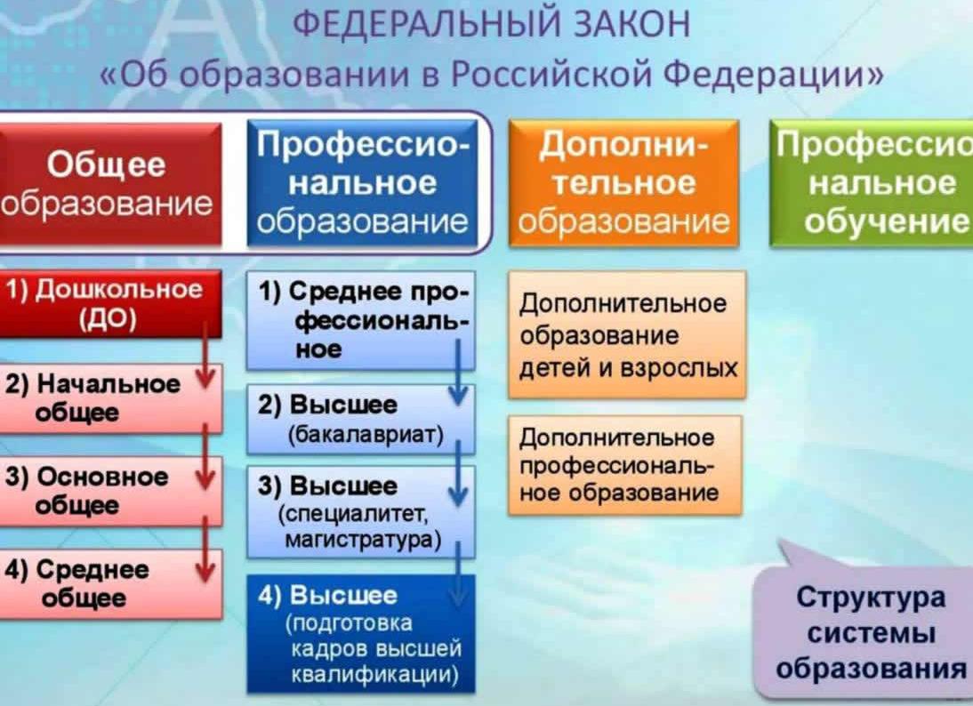 Типы образовательной организации